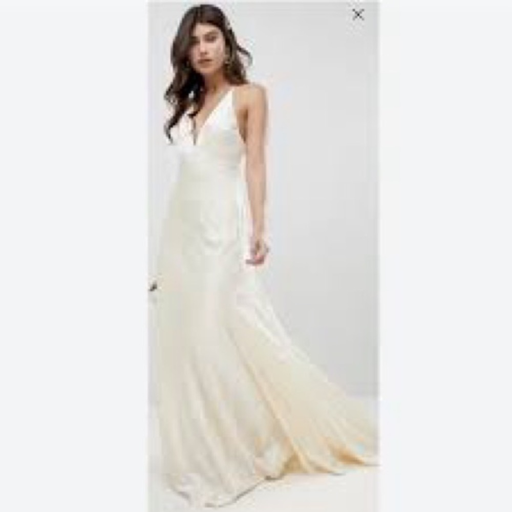 ASOS Cream Bridal Gown